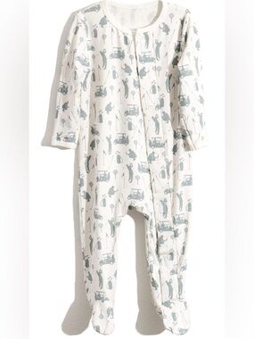 Adorable Golf Print Soft Magnetic Footie